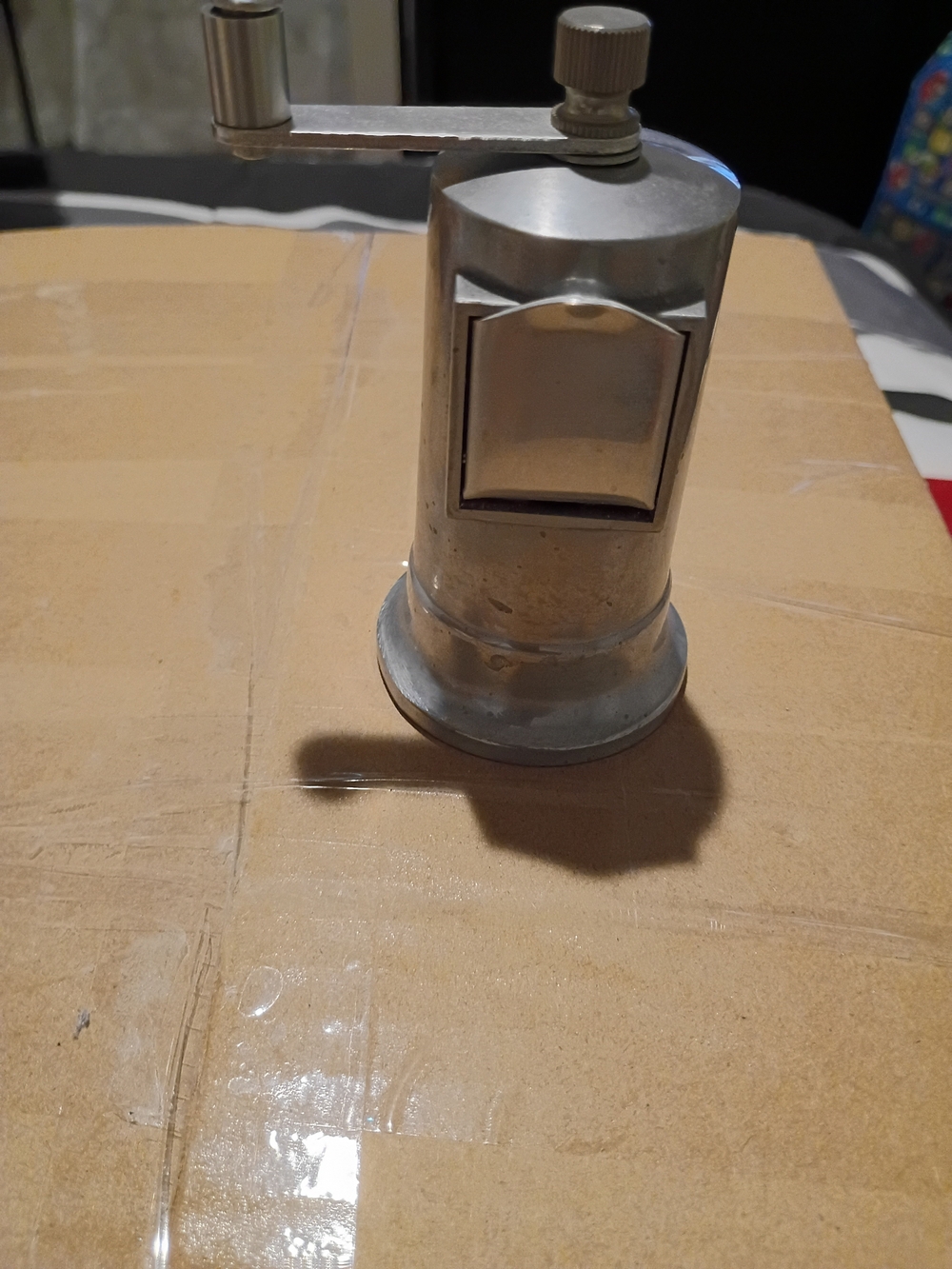 Vintage Perfex Made In France Cast Aluminum Pepper Grinder Mill 4"